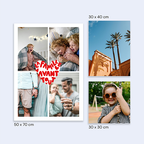 Poster famille Famille avant tout