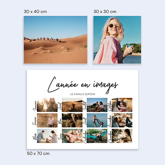 Poster famille Retrospective bandeau