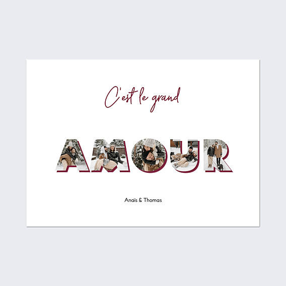 Poster famille Amour Photos