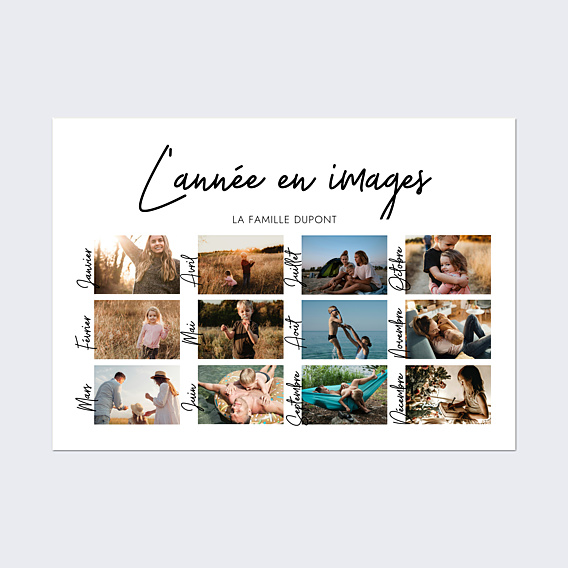 Poster famille Retrospective bandeau
