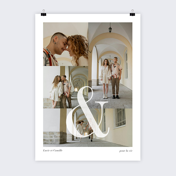 Affiche famille Bonheur à deux Recto