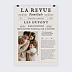 Poster personnalisé Le journal Recto