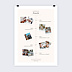 Poster personnalisé Timeline Familiale Recto