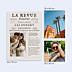 Poster famille Le journal