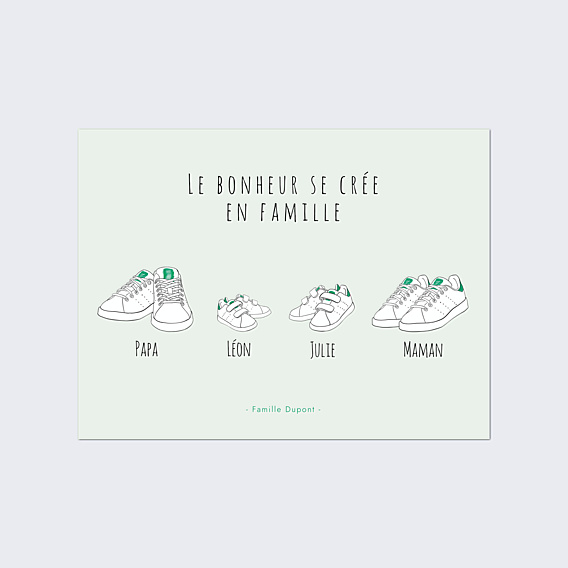 Poster famille Famille Basket II