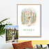 Affiche voyage Paysage en aquarelle