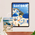 Affiche voyage Votre photo en illustration néovintage