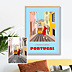 Affiche voyage Paysage minimaliste