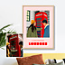 Affiche voyage Paysage minimaliste