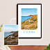 Affiche voyage Votre photo en dessin crayonné