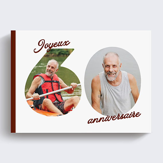 Album photo anniversaire 60 ans en photos