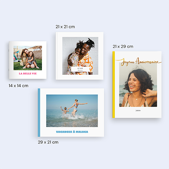 Album Photo Anniversaire Ligne Ocre