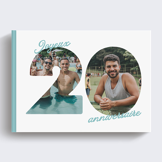 Album photo anniversaire 20 ans en photos