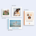 Album Photo Anniversaire Visages minimalistes