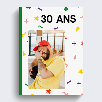 Album photo anniversaire Festif