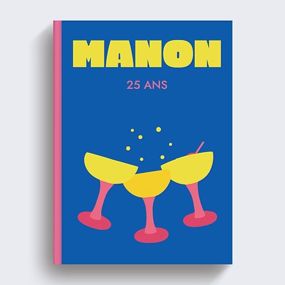 Album photo anniversaire Anniversaire minimaliste