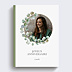 Album Photo Anniversaire Couronne Ocre Eucalyptus