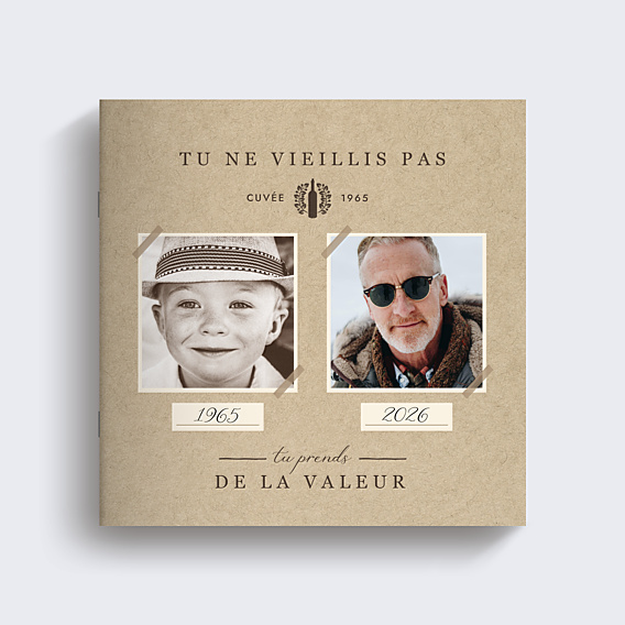 Album Photo Anniversaire Bonne Cuvée