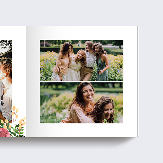 Album photo anniversaire Wild Flowers Page 2