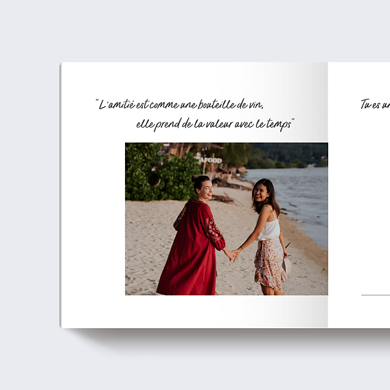 Album photo anniversaire Meilleure amie Page 1
