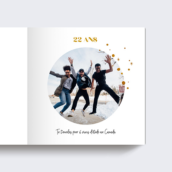 Album Photo Anniversaire Golden Dots (16 Photos)