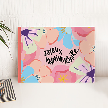 Album Photo Anniversaire Parterre Fleuri