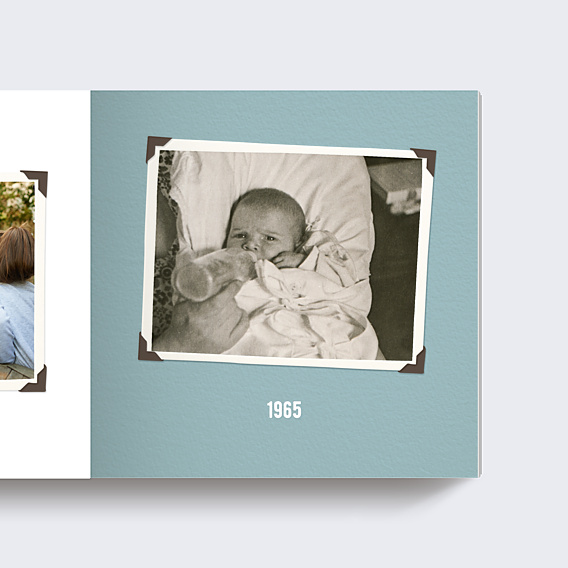 Album Photo Anniversaire Effet tirage