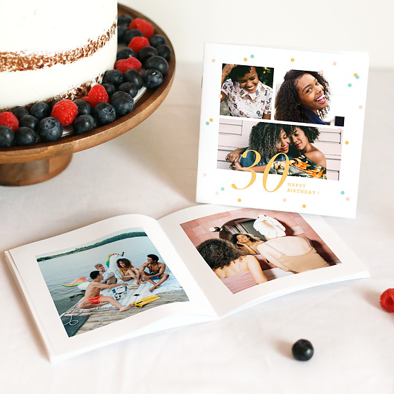 Album photo anniversaire Happiest Birthday Après 4