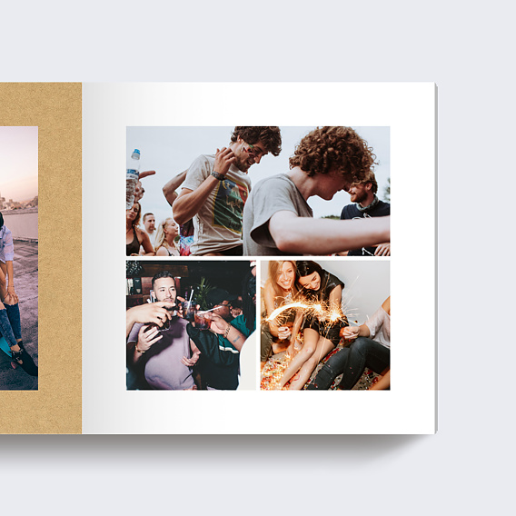 Album photo anniversaire Cœur Fleuri Page 2