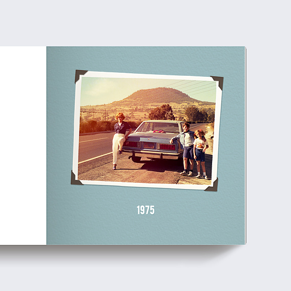 Album Photo Anniversaire Effet tirage
