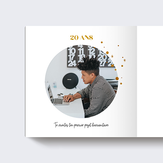 Album Photo Anniversaire Golden Dots (16 Photos)