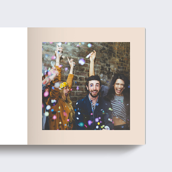 Album photo anniversaire Étiquette Poudrée Page 4