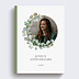 Album Photo Anniversaire Couronne Ocre Eucalyptus