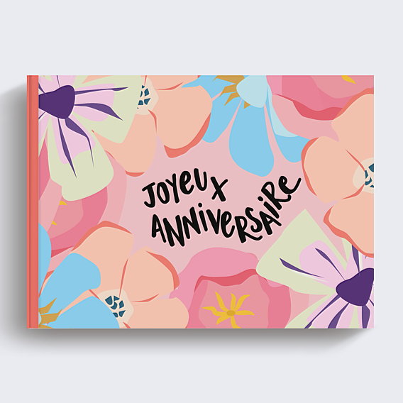 Album Photo Anniversaire Parterre Fleuri