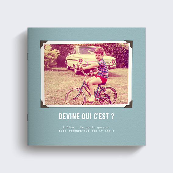 Album Photo Anniversaire Effet tirage