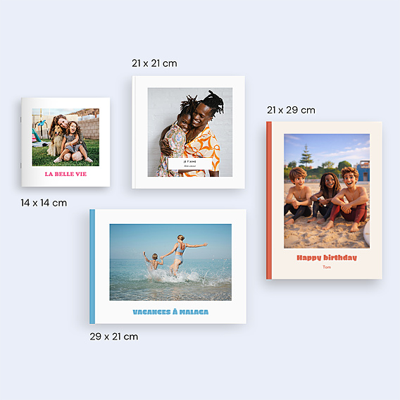 Album Photo Anniversaire Portrait en film d'animation