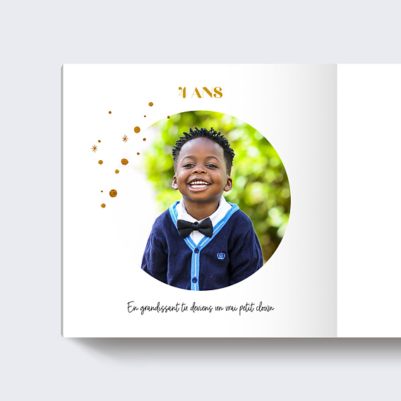 Album Photo Anniversaire Golden Dots (16 Photos)