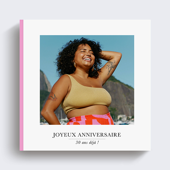 Album photo anniversaire Classique Photo