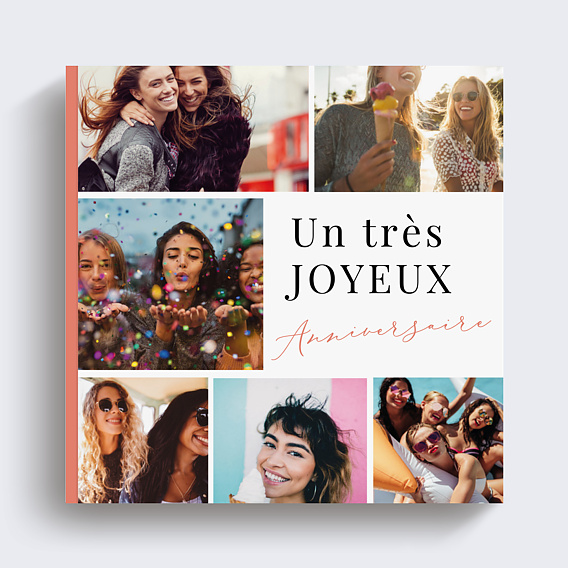 Album photo anniversaire Ensemble