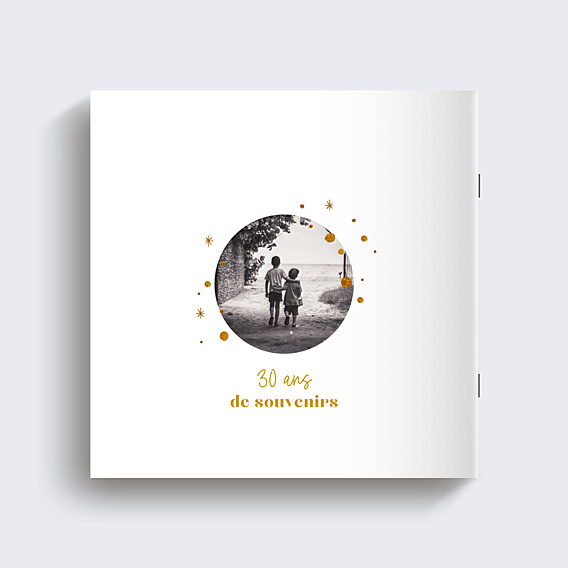 Album Photo Anniversaire Golden Dots (16 Photos)