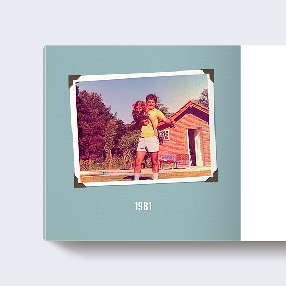 Album Photo Anniversaire Effet tirage