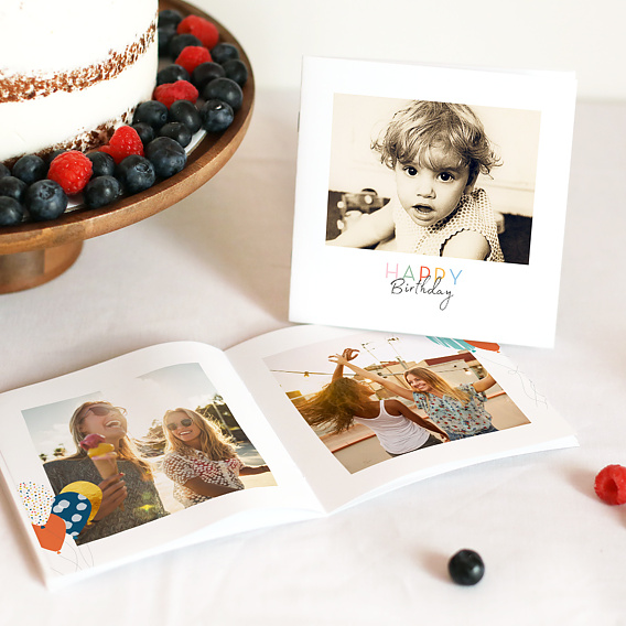 Album Photo Anniversaire Devinette Colorée