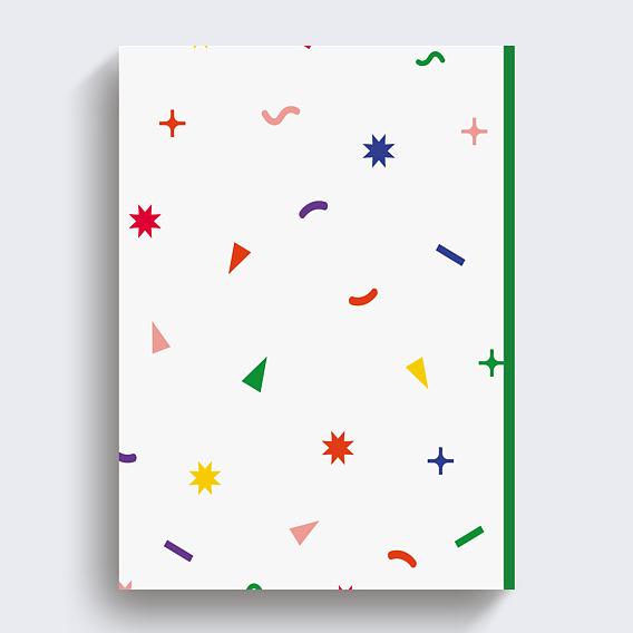 Album photo anniversaire Festif Verso