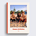 Album Photo Anniversaire Portrait en film d'animation
