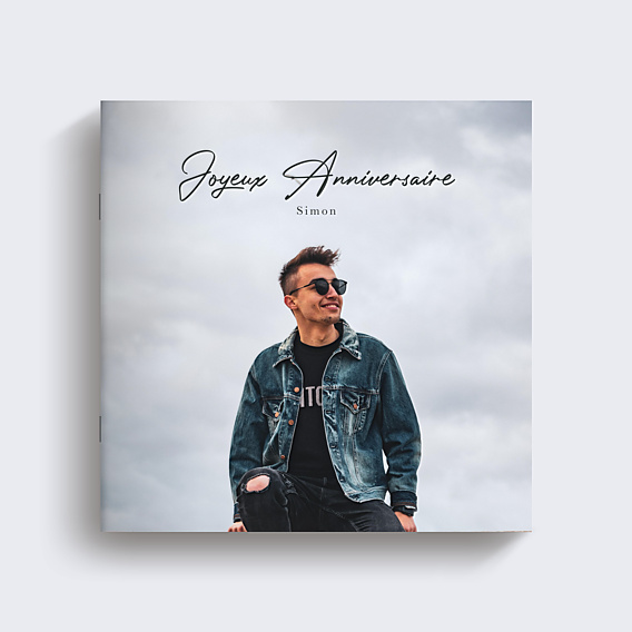 Album Photo Anniversaire Pleine Page