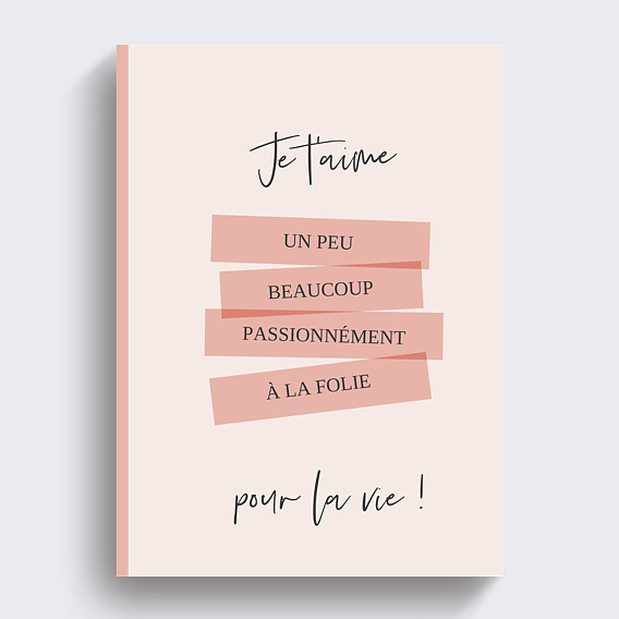 Album photo anniversaire Amour Ă la Folie