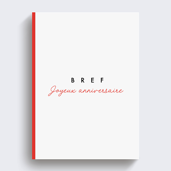 Album photo anniversaire Bref Joyeux Anniversaire