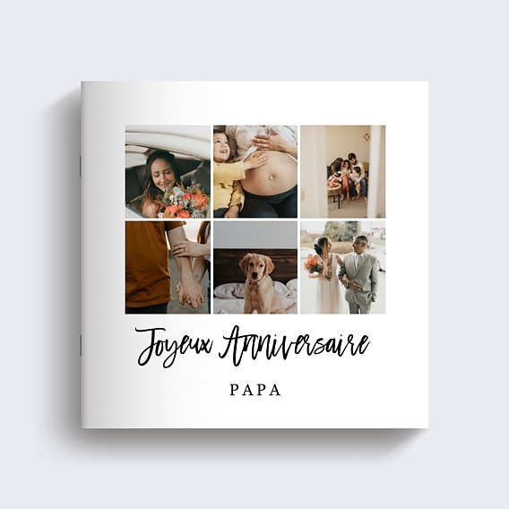 Album photo anniversaire Multiphoto Chic (50 photos)