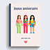 Album Photo Anniversaire Portrait en figurine