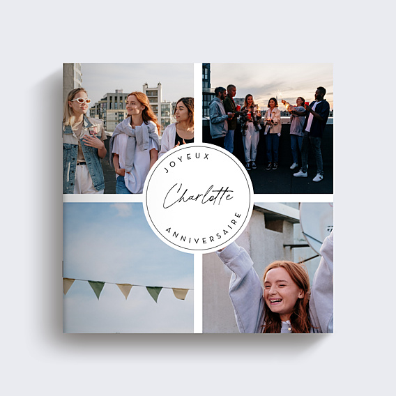 Album Photo Anniversaire Pastille
